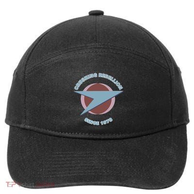 Crushing Rebellion 7-Panel Snapback Hat