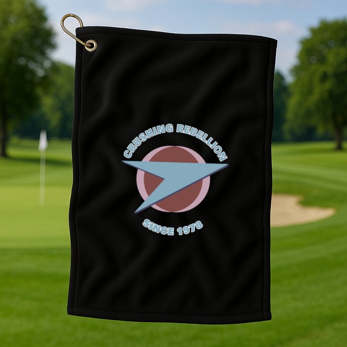 Crushing Rebellion Golf Towel
