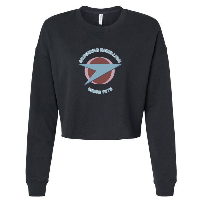 Crushing Rebellion Cropped Pullover Crew