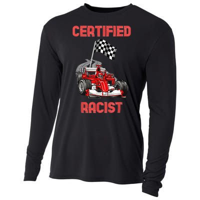 Certified Racist Certified Racer Boost Speedster Cooling Performance Long Sleeve Crew