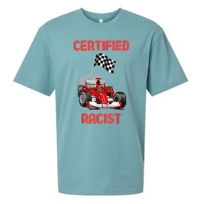 Certified Racist Certified Racer Boost Speedster Sueded Cloud Jersey T-Shirt