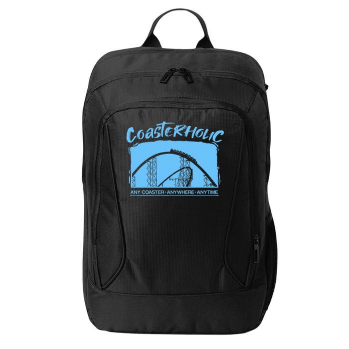 Coasterholic Roller Coaster Gift Amusement Park Ride City Backpack