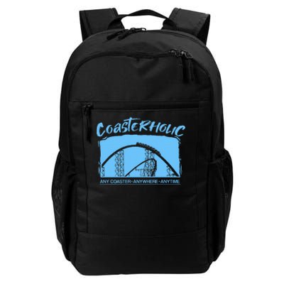 Coasterholic Roller Coaster Gift Amusement Park Ride Daily Commute Backpack