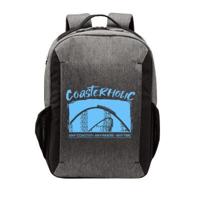 Coasterholic Roller Coaster Gift Amusement Park Ride Vector Backpack