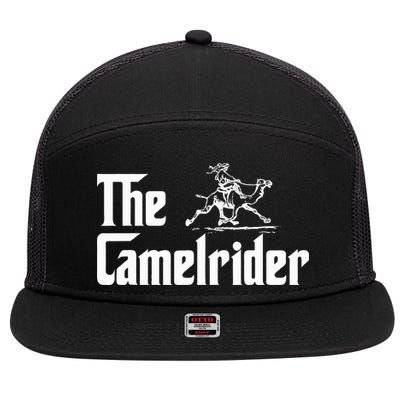 Camel Rider Camel Jokes Racing Fast Camel 7 Panel Mesh Trucker Snapback Hat