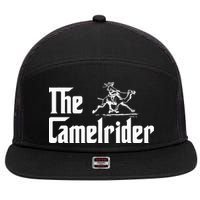 Camel Rider Camel Jokes Racing Fast Camel 7 Panel Mesh Trucker Snapback Hat