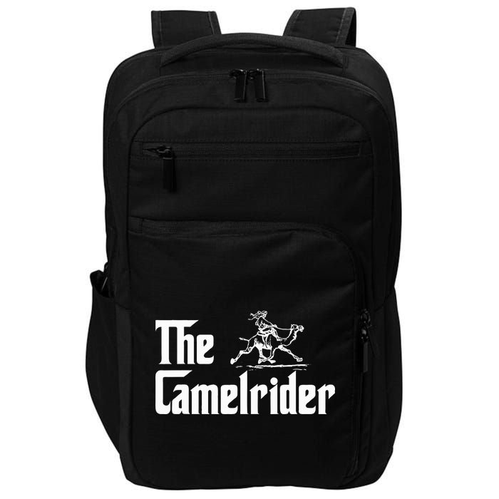 Camel Rider Camel Jokes Racing Fast Camel Impact Tech Backpack