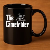 Camel Rider Camel Jokes Racing Fast Camel 11oz C Handle Ceramic Mug
