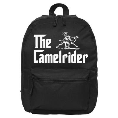 Camel Rider Camel Jokes Racing Fast Camel 16 in Basic Backpack