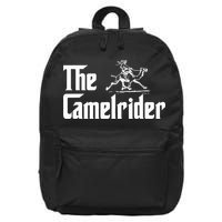 Camel Rider Camel Jokes Racing Fast Camel 16 in Basic Backpack