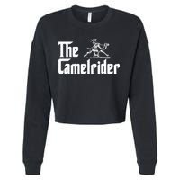 Camel Rider Camel Jokes Racing Fast Camel Cropped Pullover Crew
