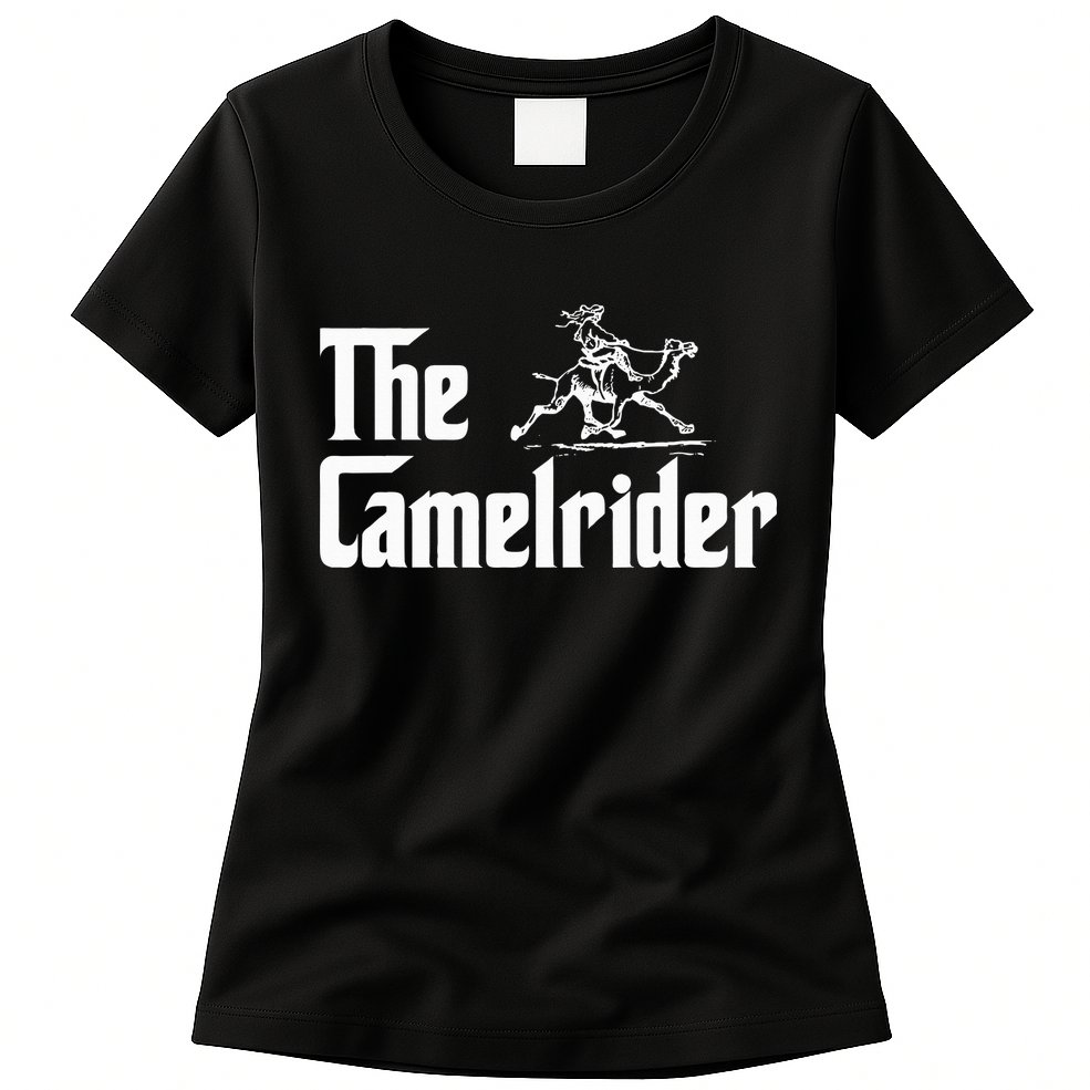 Camel Rider Camel Jokes Racing Fast Camel Womens T-Shirt