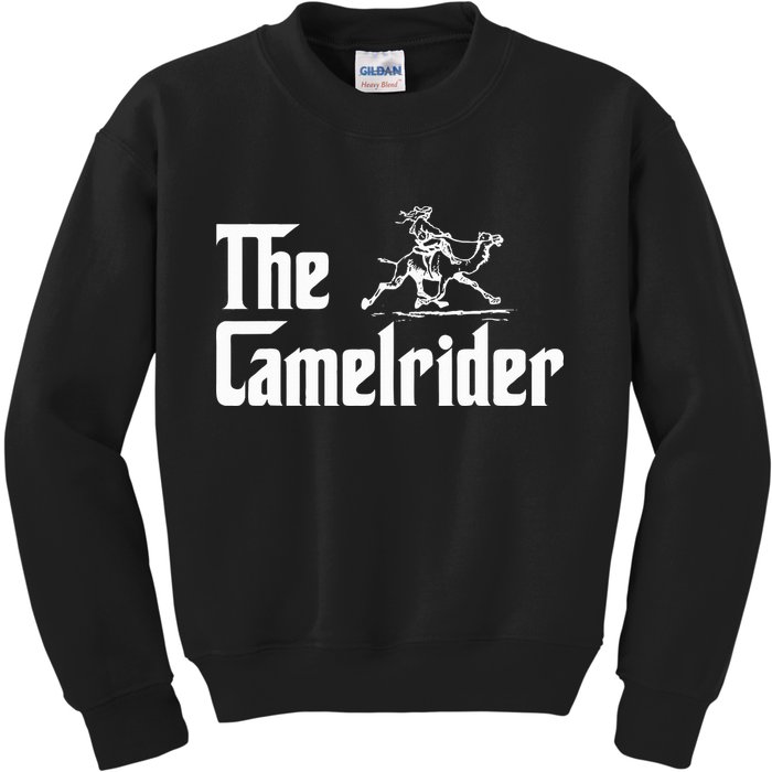 Camel Rider Camel Jokes Racing Fast Camel Kids Sweatshirt