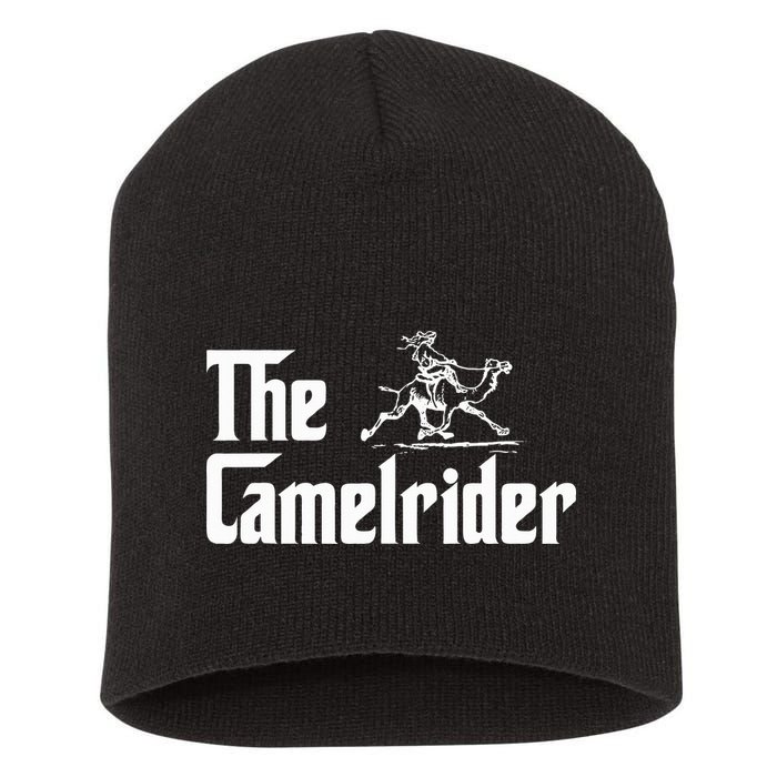 Camel Rider Camel Jokes Racing Fast Camel Short Acrylic Beanie