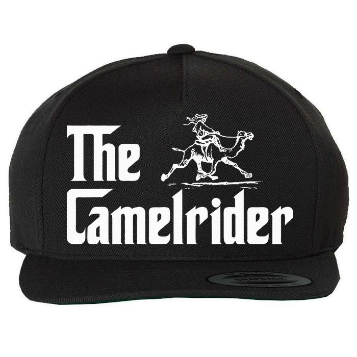 Camel Rider Camel Jokes Racing Fast Camel Wool Snapback Cap