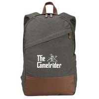 Camel Rider Camel Jokes Racing Fast Camel Cotton Canvas Backpack