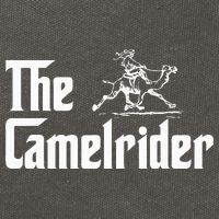 Camel Rider Camel Jokes Racing Fast Camel Cotton Canvas Backpack