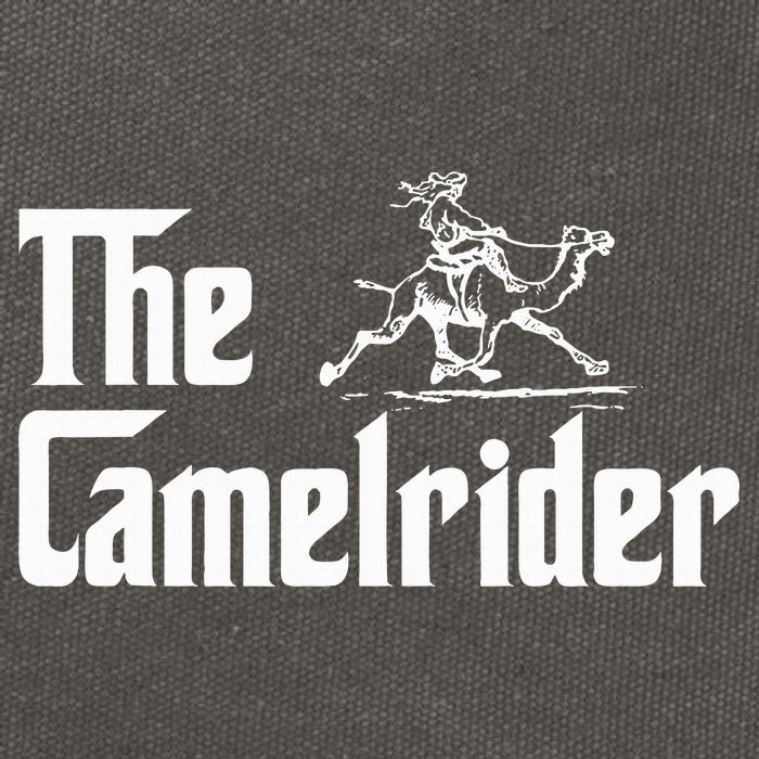 Camel Rider Camel Jokes Racing Fast Camel Cotton Canvas Backpack