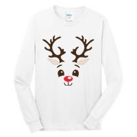 Christmas Reindeer Tall Long Sleeve T-Shirt