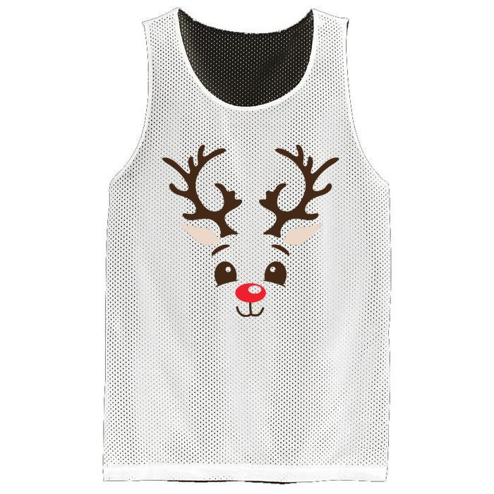 Christmas Reindeer Mesh Reversible Basketball Jersey Tank