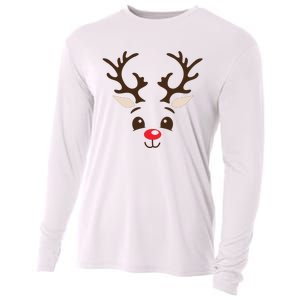 Christmas Reindeer Cooling Performance Long Sleeve Crew