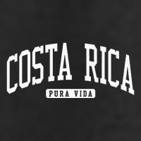 Costa Rica College 7 Panel Mesh Trucker Snapback Hat