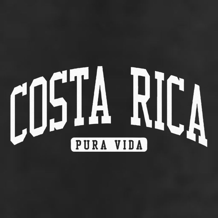 Costa Rica College 7 Panel Mesh Trucker Snapback Hat