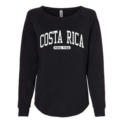 Costa Rica College Womens California Wash Sweatshirt