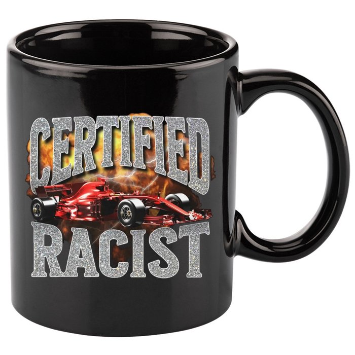 Certified Racist 11oz C Handle Ceramic Mug