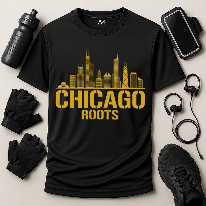 Chicago Roots Cooling Performance Crew T-Shirt