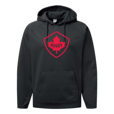 Canadian Rugby Performance Fleece Hoodie