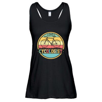 Cycologist Retro Ladies Essential Flowy Tank