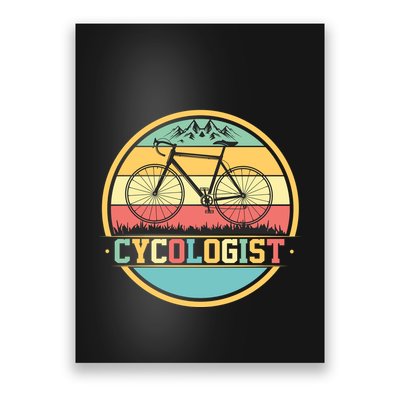 Cycologist Retro Poster