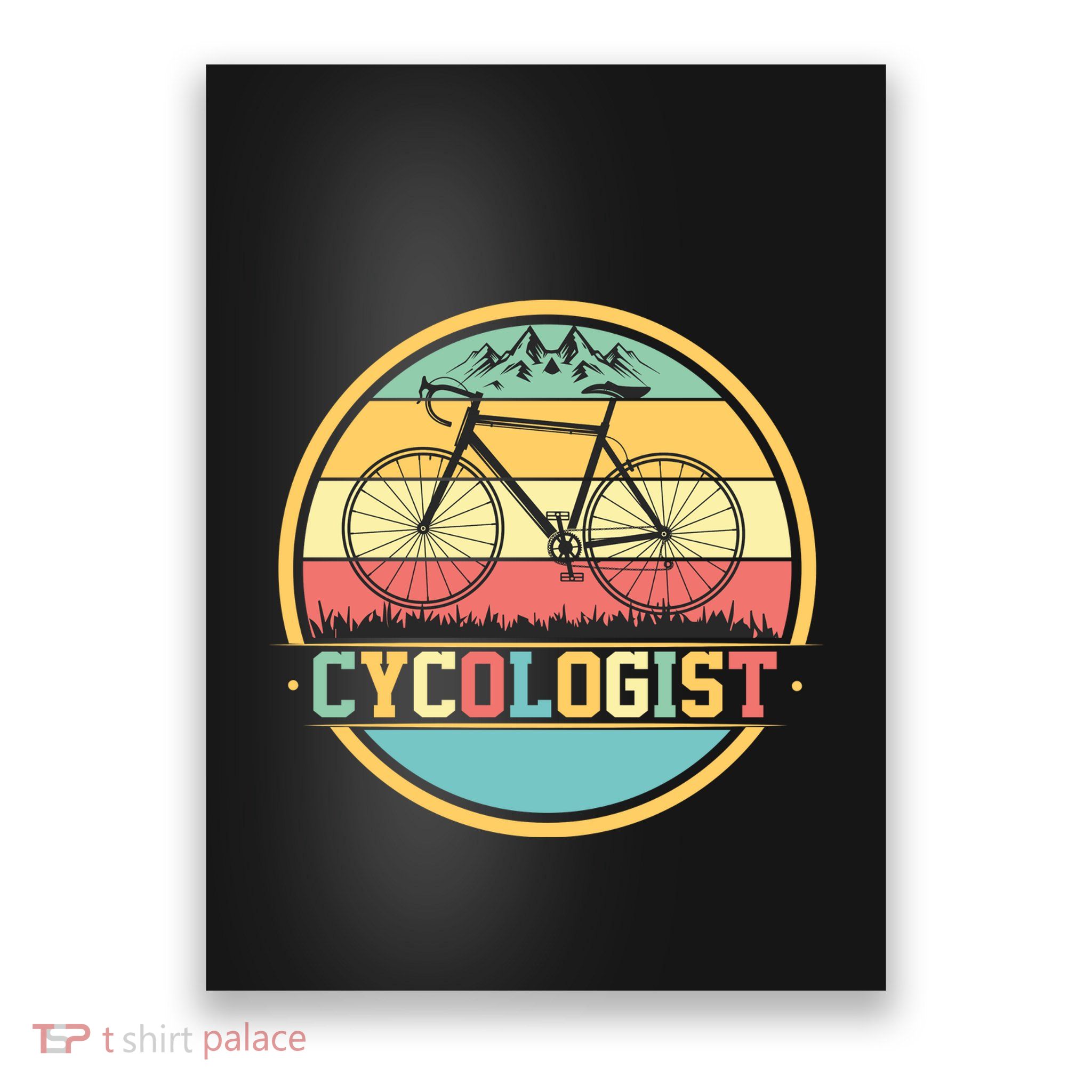 Cycologist Retro Poster