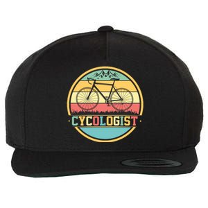 Cycologist Retro Wool Snapback Cap