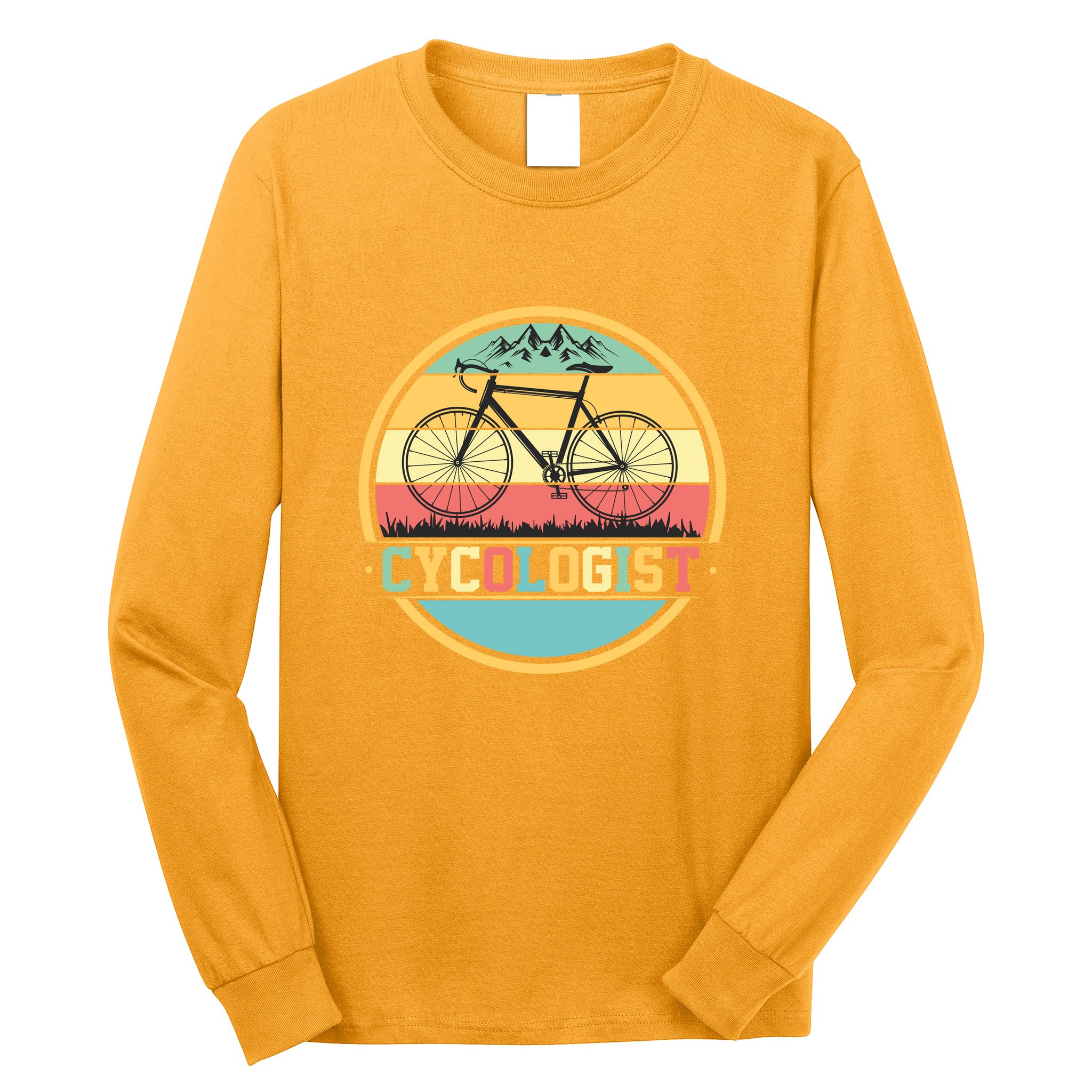 Cycologist Retro Long Sleeve Shirt