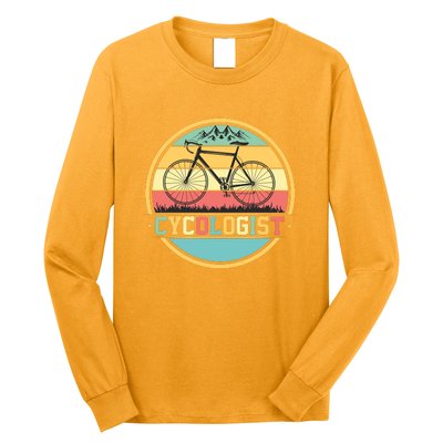 Cycologist Retro Long Sleeve Shirt