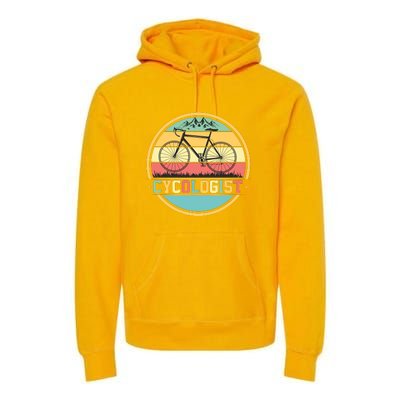 Cycologist Retro Premium Hoodie