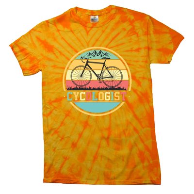 Cycologist Retro Tie-Dye T-Shirt