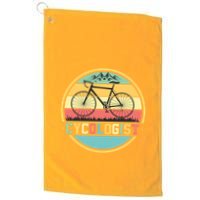 Cycologist Retro Golf Towel