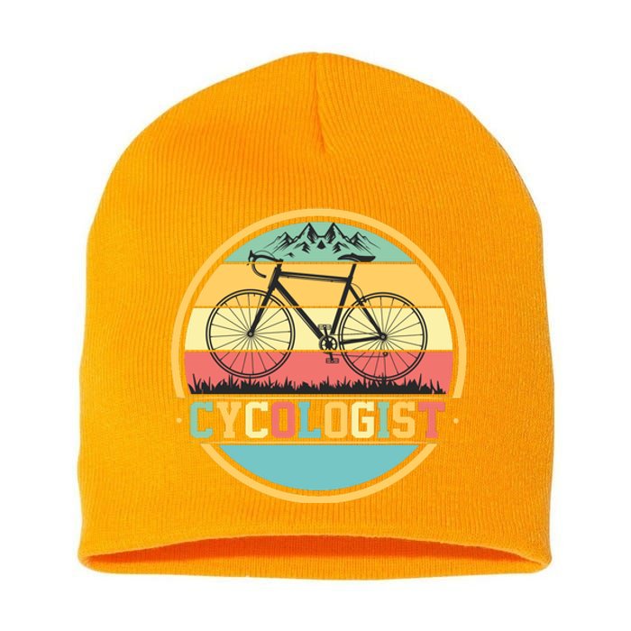 Cycologist Retro Short Acrylic Beanie