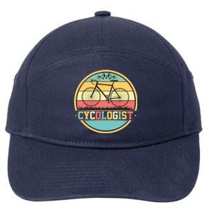 Cycologist Retro 7-Panel Snapback Hat