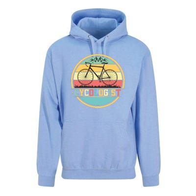 Cycologist Retro Unisex Surf Hoodie