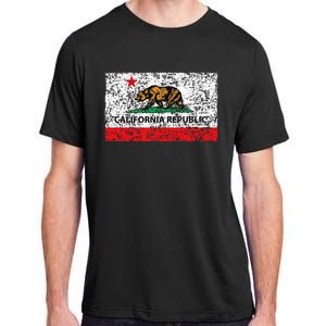 California Republic Cali Flag Socal Norcal Cencal Adult ChromaSoft Performance T-Shirt