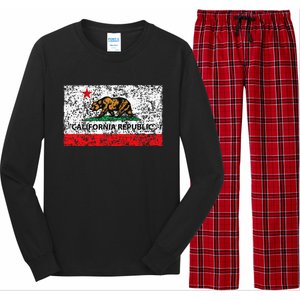 California Republic Cali Flag Socal Norcal Cencal Long Sleeve Pajama Set