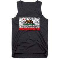 California Republic Cali Flag Socal Norcal Cencal Tank Top