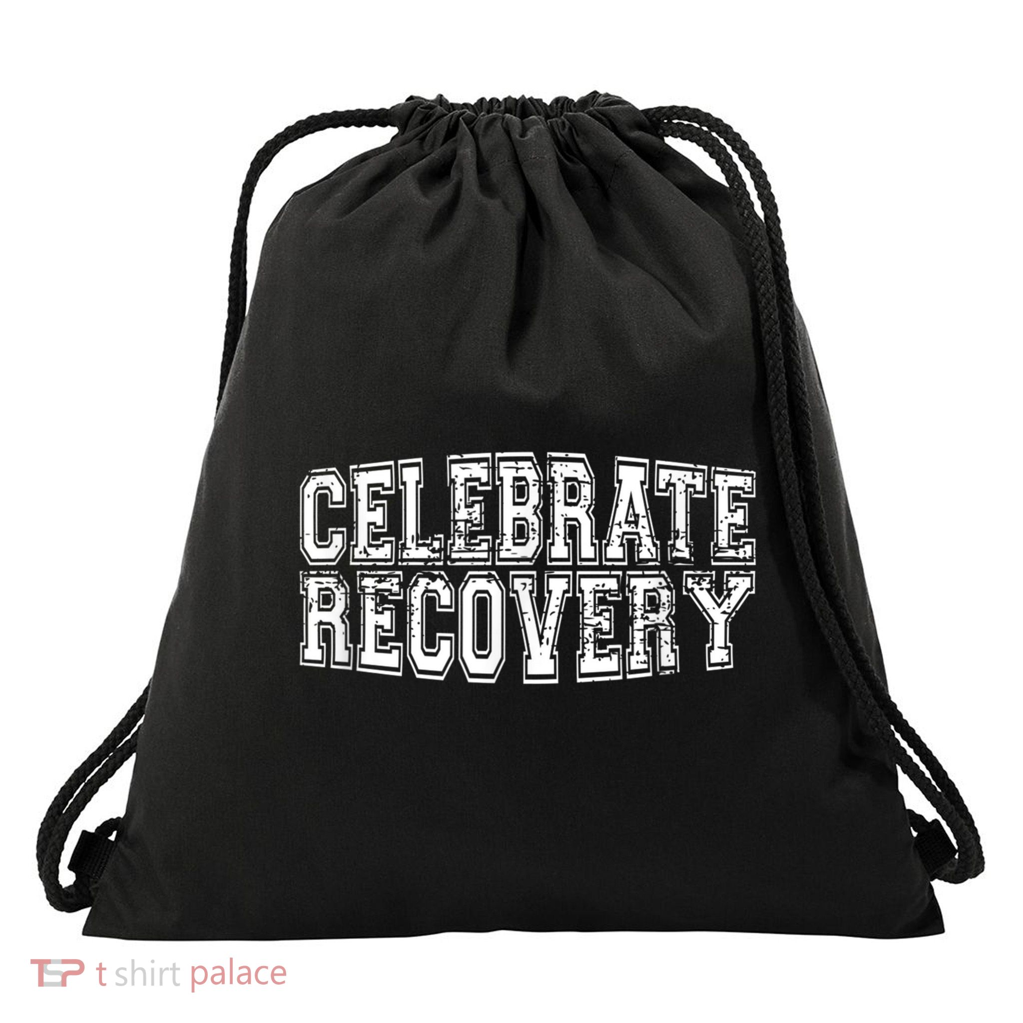 Celebrate Recovery Drawstring Bag