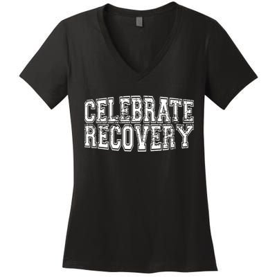 Celebrate Recovery Women's V-Neck T-Shirt