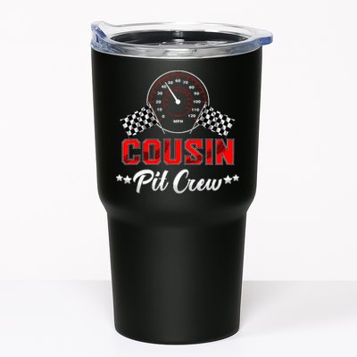 Cousin Racing Car Birthday Party Family Matching Pit Crew Tumbler
