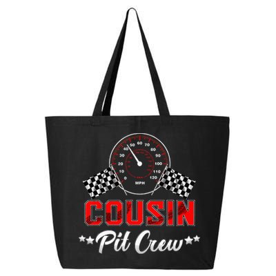 Cousin Racing Car Birthday Party Family Matching Pit Crew 25L Jumbo Tote